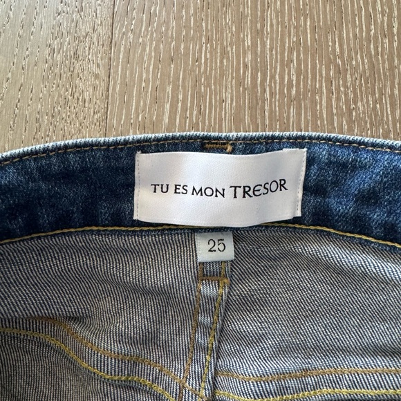 Tu es mon TRESOR The Amethyst Blue Bootcut Jeans - Picture 2 of 4